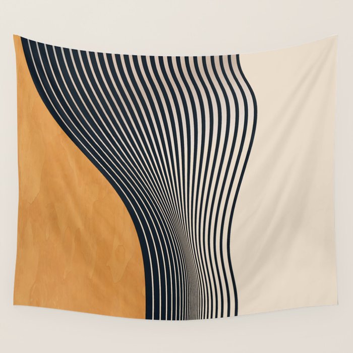abstract minimal 75 Wall Tapestry Gallery Image 4