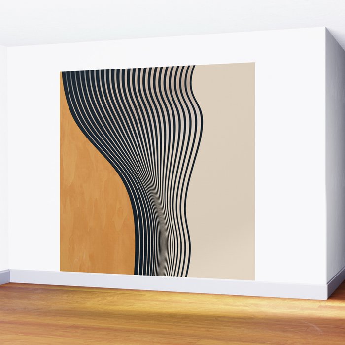 abstract minimal 75 Wall Mural Gallery Image 2