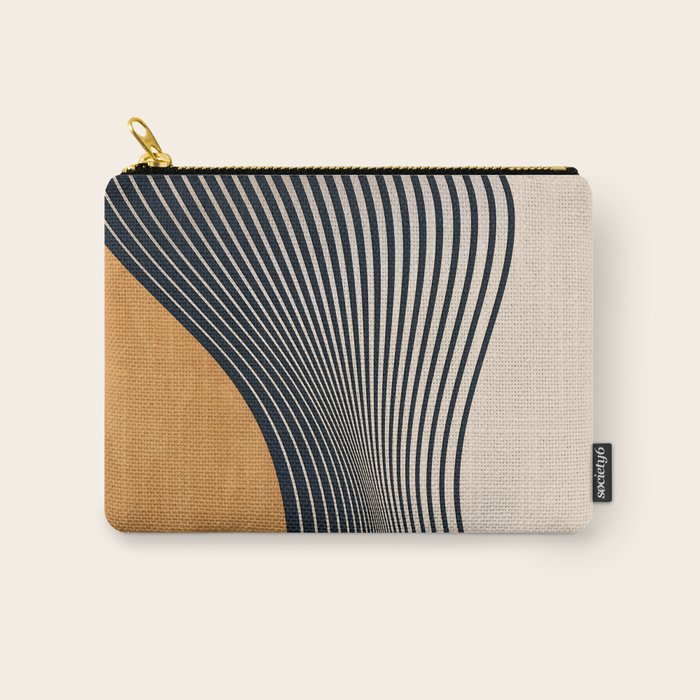 abstract minimal 75 Carry All Pouch Gallery Image 1