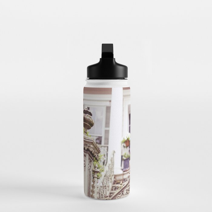 New Orleans Garden District Gate Photography Water Bottle Gallery Image 3