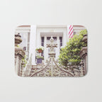 New Orleans Garden District Gate Photography Bath Mat Gallery Image 1