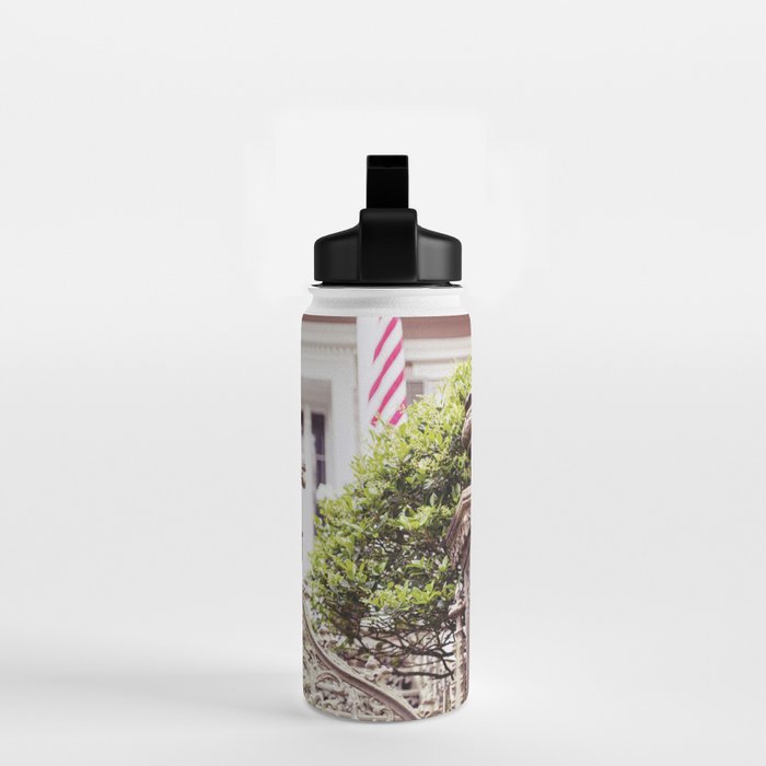 New Orleans Garden District Gate Photography Water Bottle Gallery Image 2