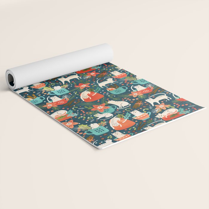 Spicy Kittens Yoga Mat Gallery Image 2