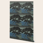 Hasui Kawase, Ancient Pine Tree At Shiba, Onshi Park - Vintage Japanese Woodblock Print Art Wallpaper Gallery Image 2