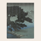 Hasui Kawase, Ancient Pine Tree At Shiba, Onshi Park - Vintage Japanese Woodblock Print Art Notebook Gallery Image 4