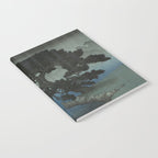 Hasui Kawase, Ancient Pine Tree At Shiba, Onshi Park - Vintage Japanese Woodblock Print Art Notebook Gallery Image 2