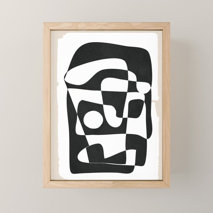 Shape Form I Mini Art Print Gallery Image 1