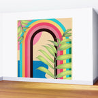 Tropical Geometry 38 Wall Mural Gallery Image 2