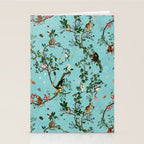 Monkey World Aqua Stationery Card Gallery Image 2