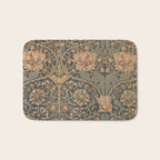 Honeysuckle by William Morris 1876 Antique Vintage Victorian Jugendstil Art Nouveau Retro Pattern Bath Mat Gallery Image 1