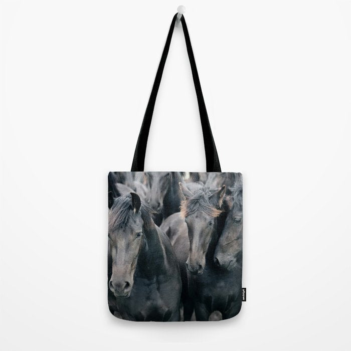 Your Wild Horses - Nature Photography Tote Bag Gallery Image 2