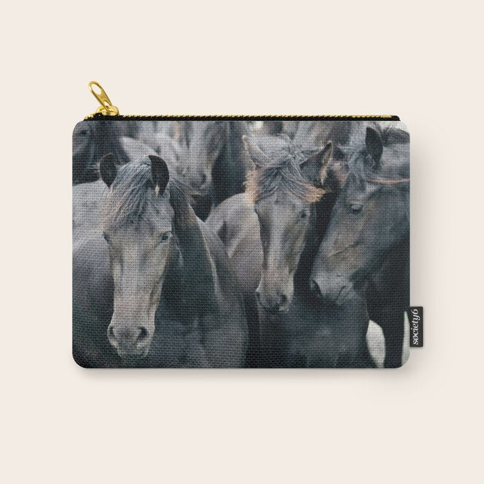 Your Wild Horses - Nature Photography Carry All Pouch Gallery Image 1