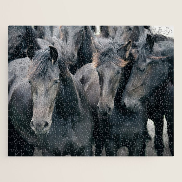 Your Wild Horses - Nature Photography Jigsaw Puzzle Gallery Image 1