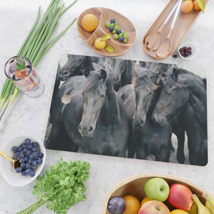 Your Wild Horses - Nature Photography Cutting Board Gallery Image 2