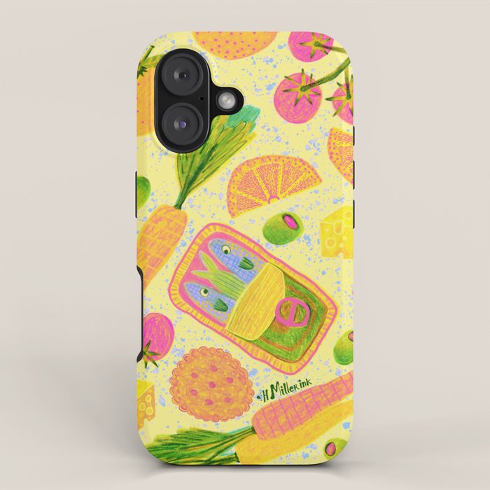 Kitchen Snacks & Apps in Butter Yellow iPhone Case Gallery Image 1