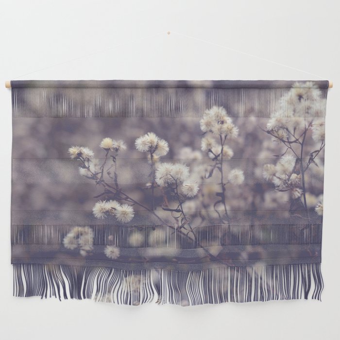 fading autumn - nature wildflower photograph Wall Hanging Gallery Image 1
