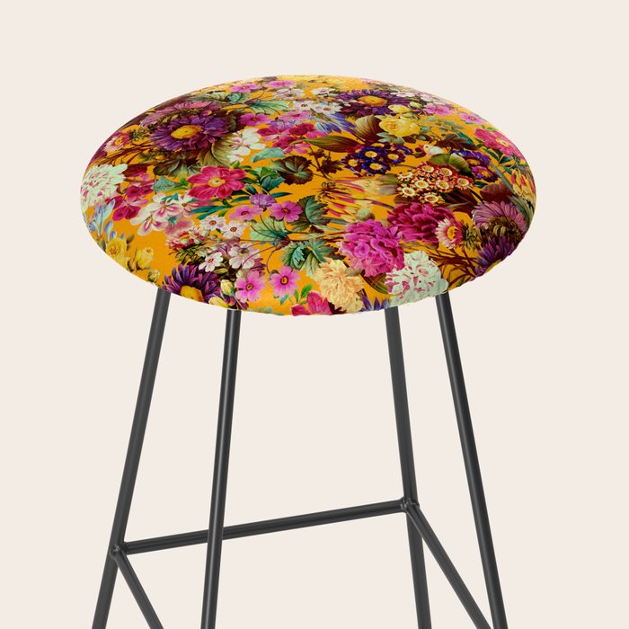 Multicolor Botanical Garden Stool Gallery Image 2