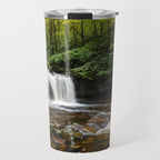 Appalachian Waterfall VII - Ricketts Glen Adventure Travel Mug Gallery Image 1