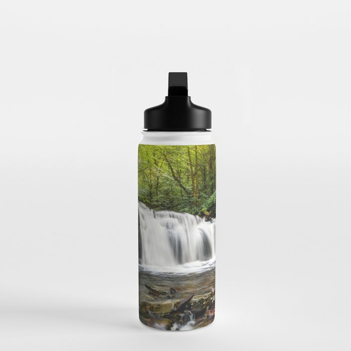 Appalachian Waterfall VII - Ricketts Glen Adventure Water Bottle Gallery Image 3