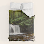 Appalachian Waterfall VII - Ricketts Glen Adventure Duvet Cover Gallery Image 6
