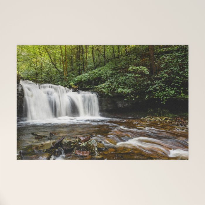 Appalachian Waterfall VII - Ricketts Glen Adventure Welcome Mat Gallery Image 1