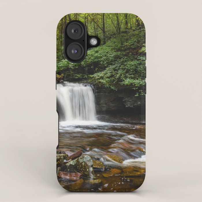 Appalachian Waterfall VII - Ricketts Glen Adventure iPhone Case Gallery Image 1