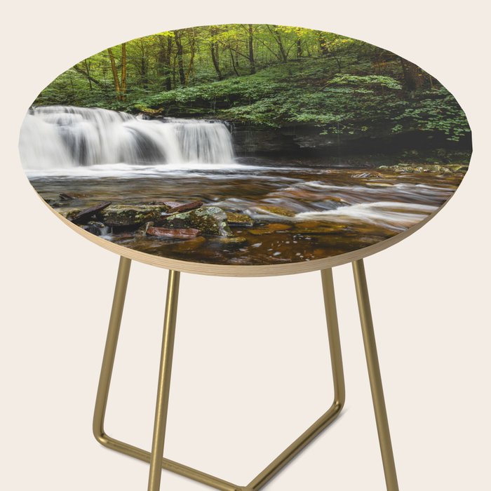 Appalachian Waterfall VII - Ricketts Glen Adventure Side Table Gallery Image 2