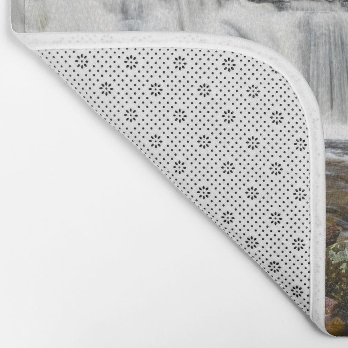 Appalachian Waterfall VII - Ricketts Glen Adventure Bath Mat Gallery Image 2