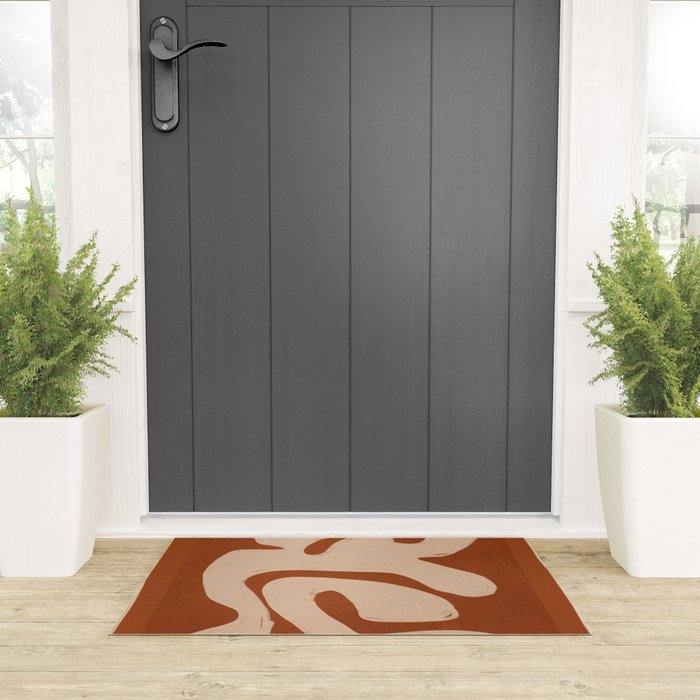 Modern Abstract Art 75 Welcome Mat Gallery Image 3