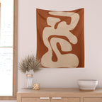 Modern Abstract Art 75 Wall Tapestry Gallery Image 2