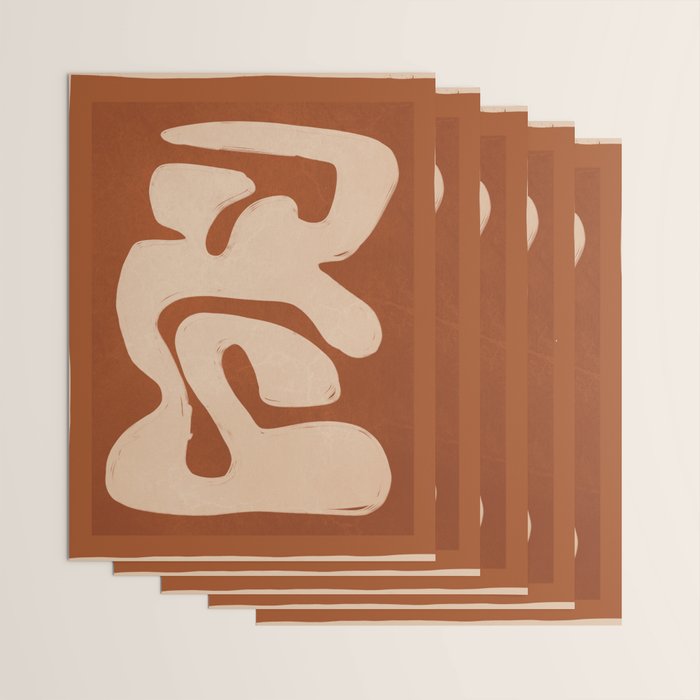 Modern Abstract Art 75 Wrapping Paper Gallery Image 3