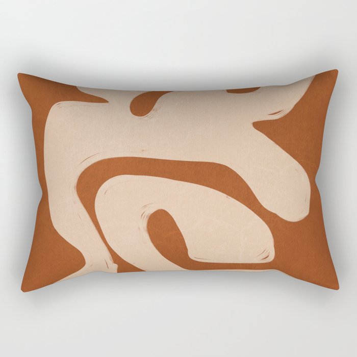 Modern Abstract Art 75 Rectangular Pillow Gallery Image 2