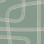 Modern Sage Green Abstract Scribble Coffee Mug Gallery Image 2
