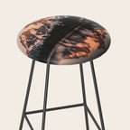 Alpenglow - Mountain Reflection - Nature Photography Stool Gallery Image 2