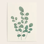 Watercolor Eucalyptus Poster Gallery Image 4