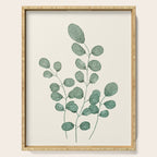Watercolor Eucalyptus Serving Tray Gallery Image 1