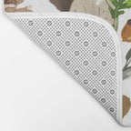 Flowering squirrel meadow Bath Mat Gallery Image 2