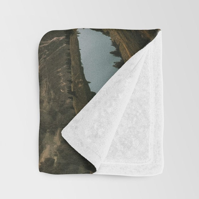 Far Views II - Landscape Photography Throw Blanket Gallery Image 3