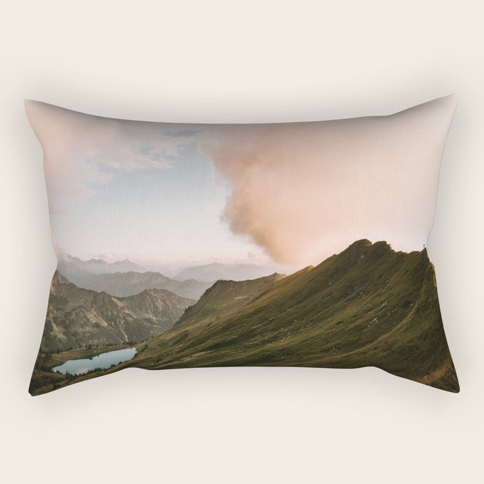 Far Views II - Landscape Photography Rectangular Pillow Gallery Image 2