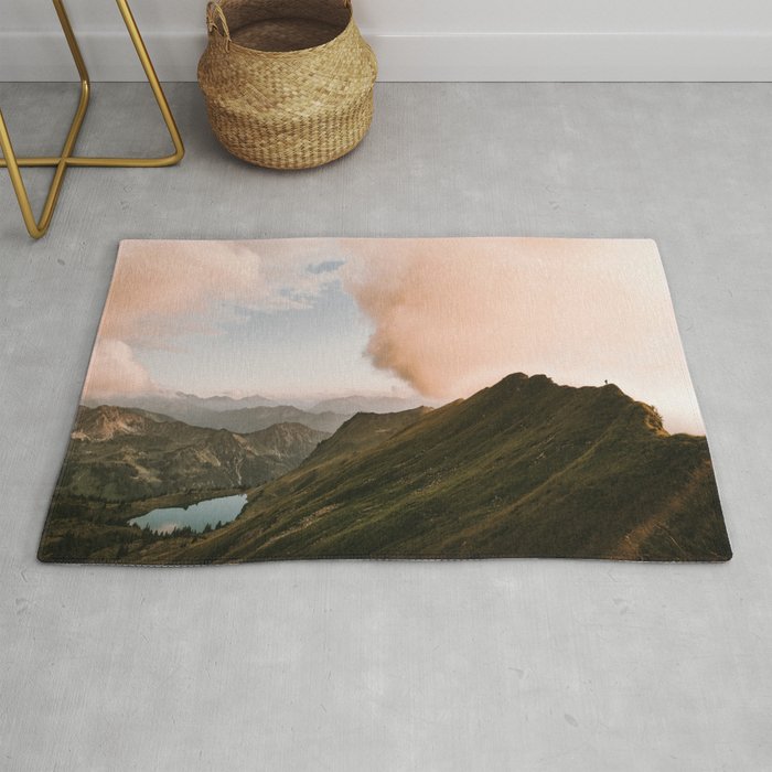 Far Views II - Landscape Photography Rug Gallery Image 1