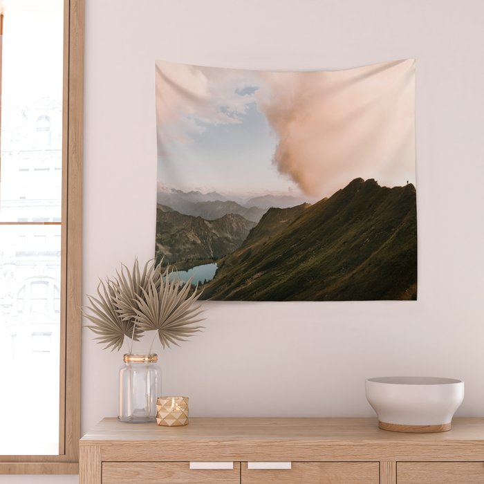 Far Views II - Landscape Photography Wall Tapestry Gallery Image 2