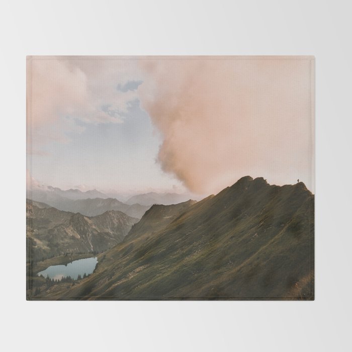 Far Views II - Landscape Photography Throw Blanket Gallery Image 2