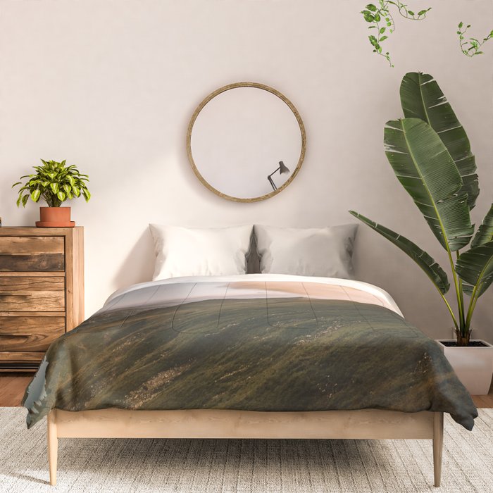 Far Views II - Landscape Photography Comforter Gallery Image 3