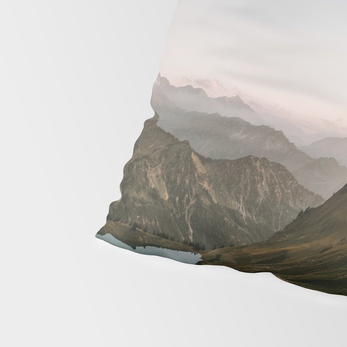 Far Views II - Landscape Photography Pillow Sham Gallery Image 4