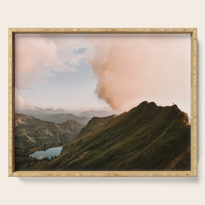 Far Views II - Landscape Photography Serving Tray Gallery Image 1