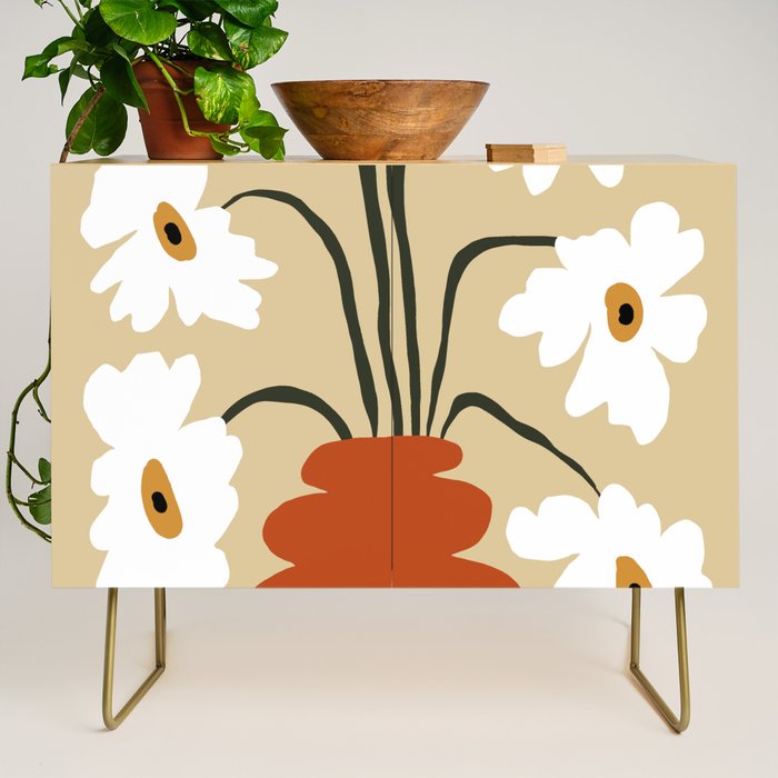 Six together flower pot  Credenza Gallery Image 1