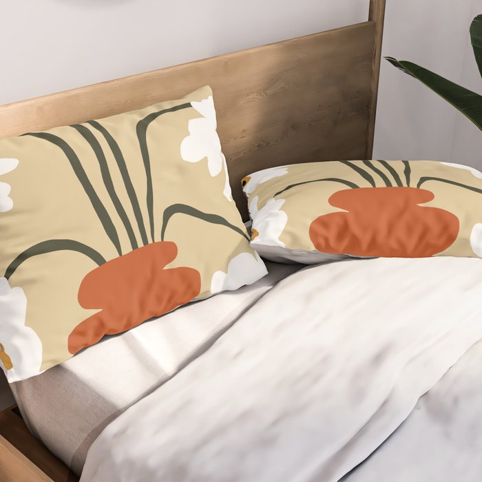 Six together flower pot  Pillow Sham Gallery Image 2