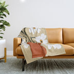 Six together flower pot  Throw Blanket Gallery Image 1