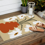 Six together flower pot  Outdoor Rug Gallery Image 2