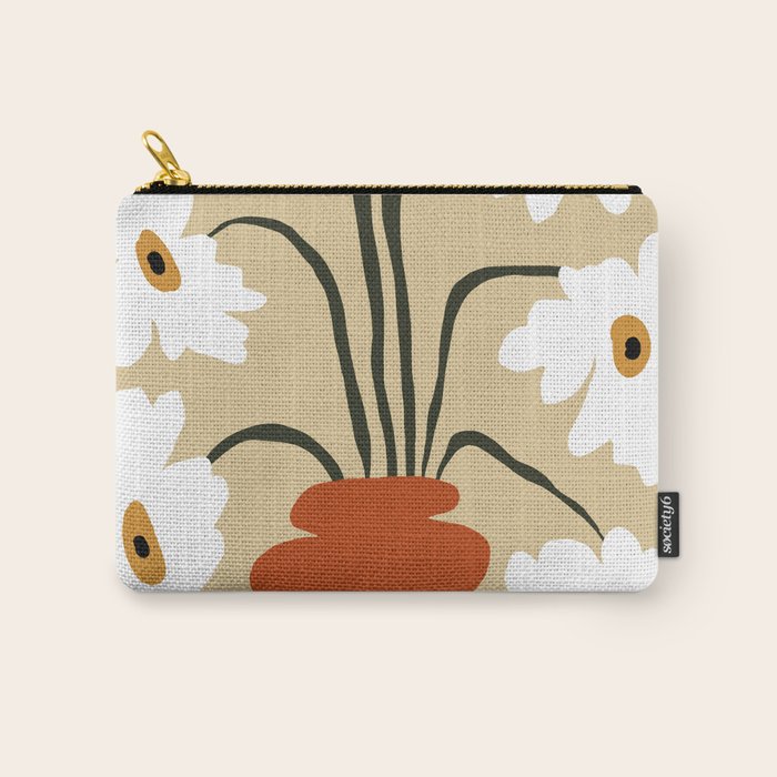 Six together flower pot  Carry All Pouch Gallery Image 1